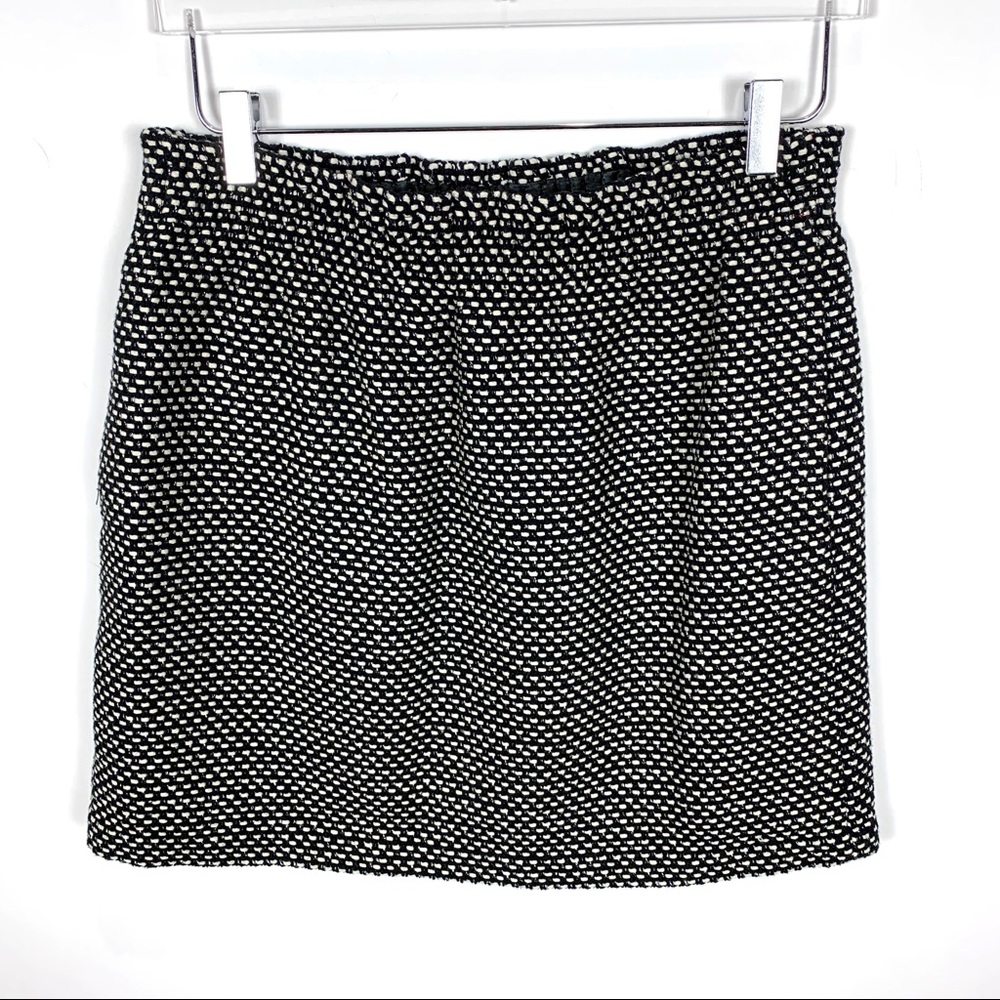 J. Crew knit weave mini skirt 8